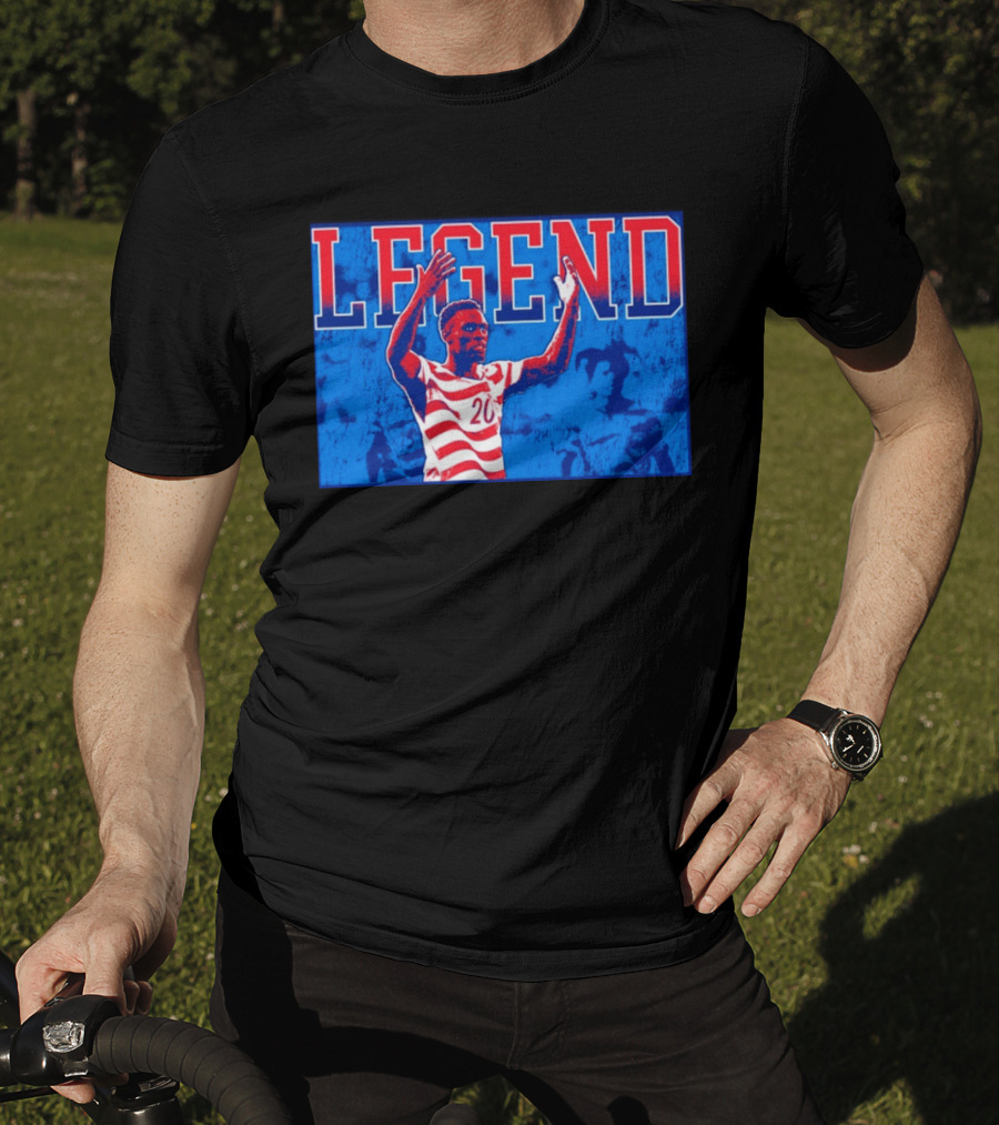 Legend Folarin Balogun No 20 USMNT T-Shirt
