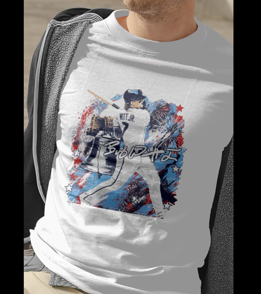 Bobby Witt Jr 2026 Philly Liberty Bell And Fireworks Baseball T-Shirt