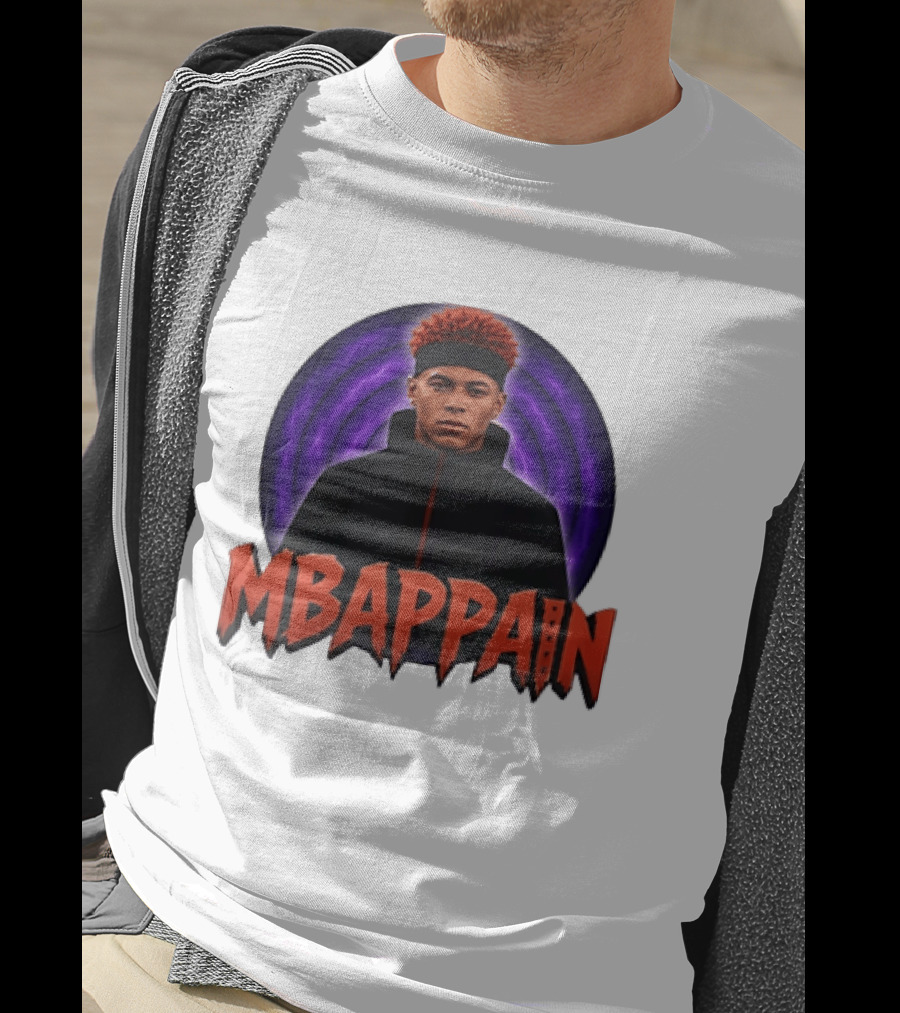 Mbappain Naruto Anime Crossover Meme T-Shirt
