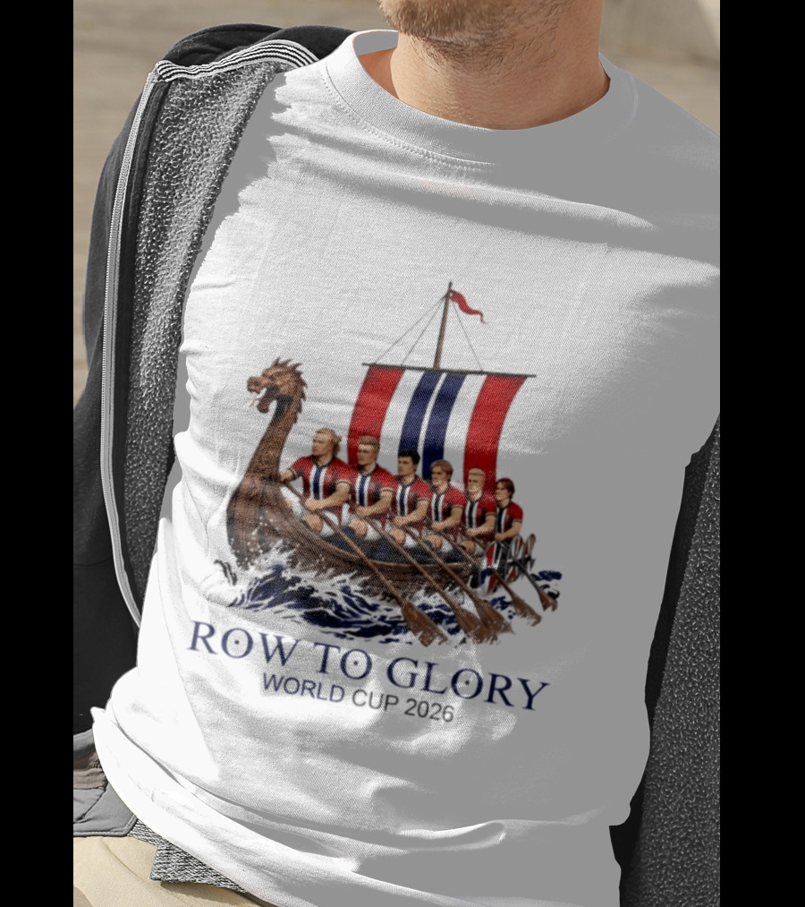 Norway 2026 World Cup Row To Glory Viking Crew T-Shirt