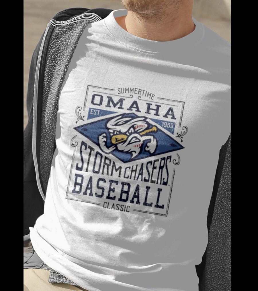 Summertime Omaha Storm Chasers Baseball Classic Est 1969 T-Shirt