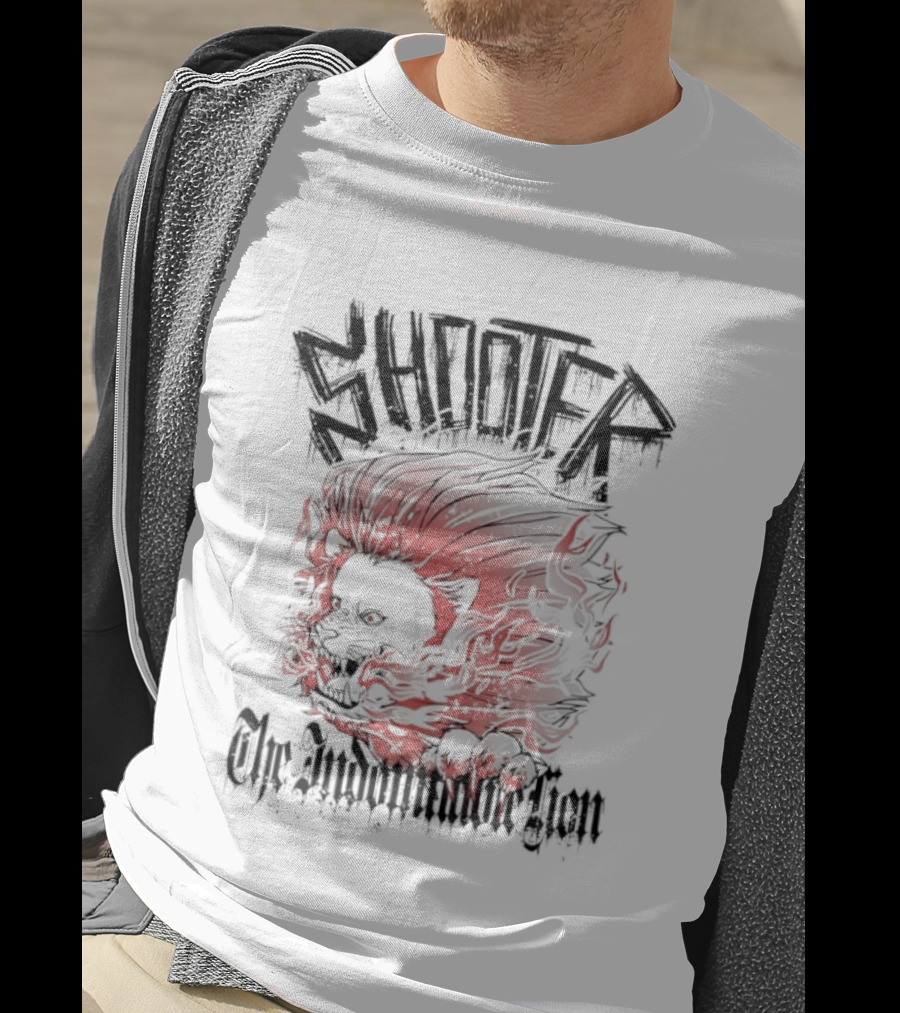 Shooter The Indomitable Lion Fierce Red Mane T-Shirt