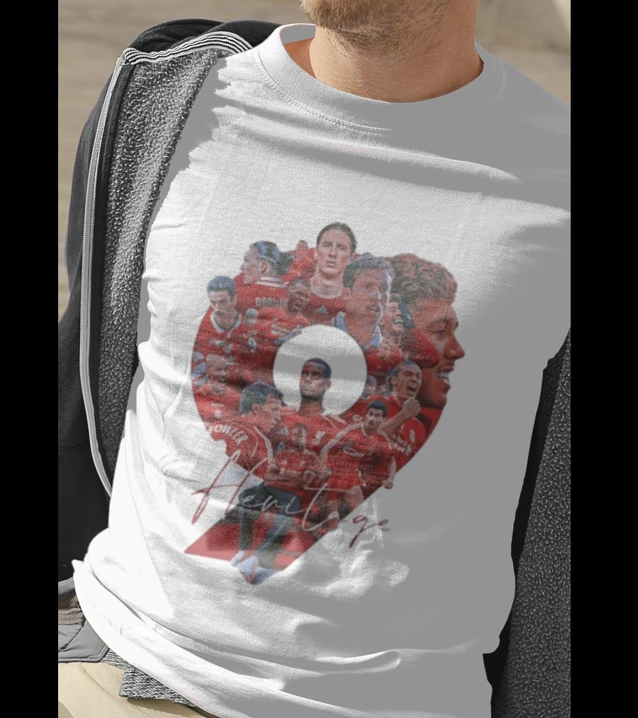 Liverpool FC Number 9 Heritage Legends T-Shirt