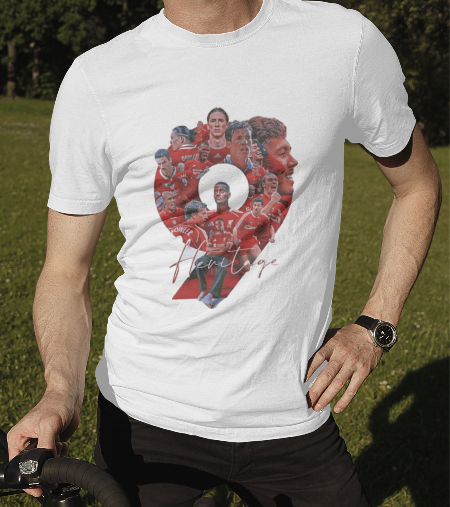 Liverpool FC Number 9 Heritage Legends T-Shirt