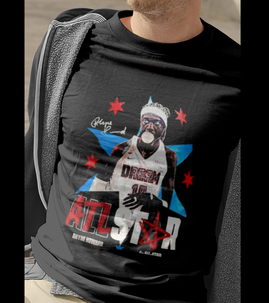 Rhyne Howard Atlanta Dream 4x All Star ATL Star T-Shirt