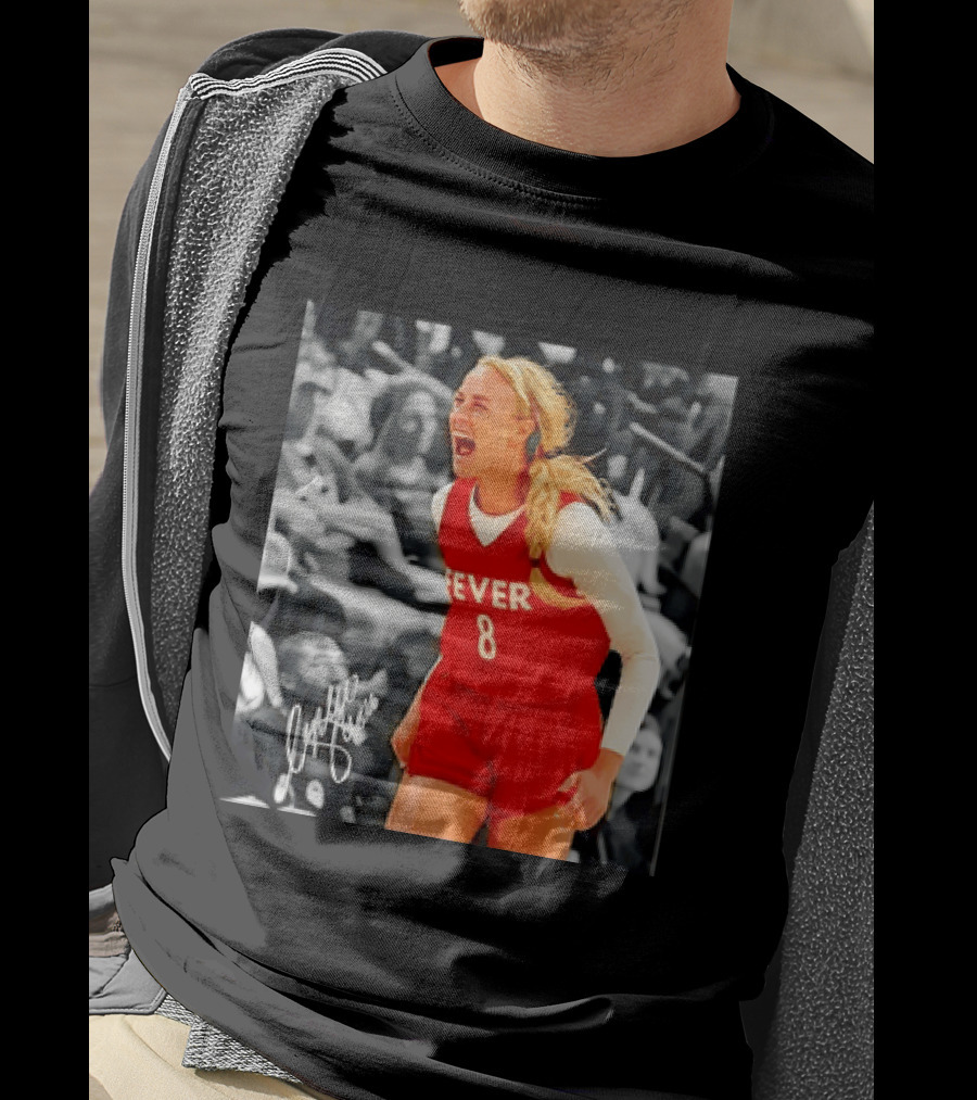 Caitlin Clark Indiana Fever Number 8 Sports T-Shirt