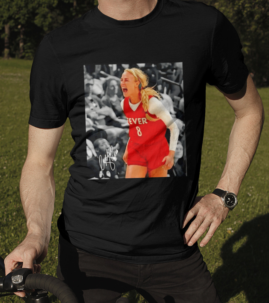 Caitlin Clark Indiana Fever Number 8 Sports T-Shirt