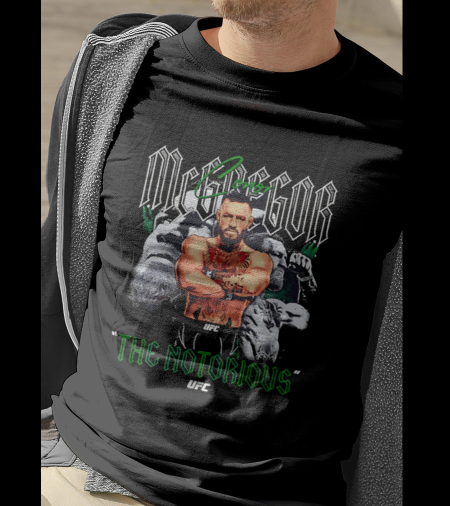 Conor McGregor The Notorious UFC Collage McGregor T-Shirt
