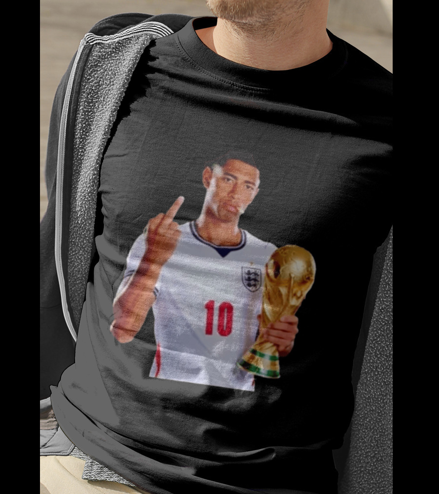 Jude Bellingham England World Cup Trophy Pose T-Shirt