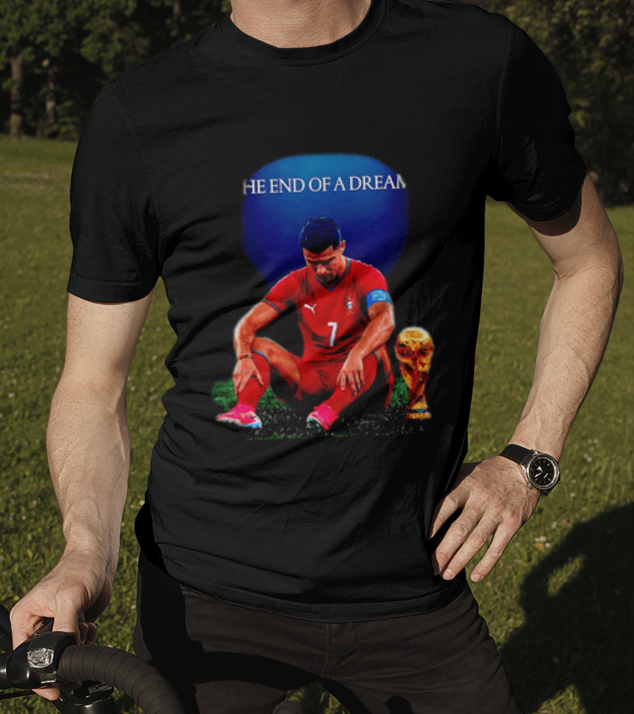 Cristiano Ronaldo The End Of A Dream Portugal No 7 World Cup Moment T-Shirt