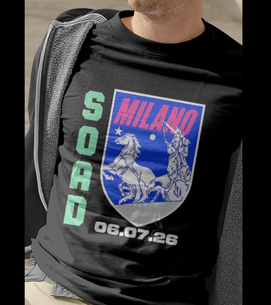 SOAD Milano 06.07.26 System Of A Down Concert T-Shirt
