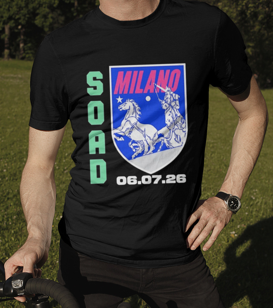 SOAD Milano 06.07.26 System Of A Down Concert T-Shirt