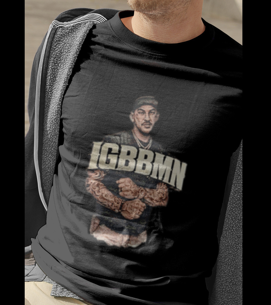 Dustin Poirier IGBBMN It's Gonna Be Bad My Ninja Tattooed Fighter T-Shirt