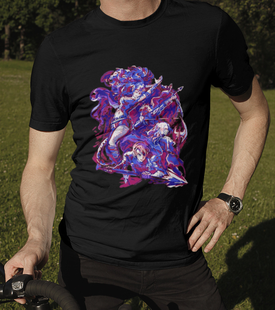 Edelgard Dimitri Claude Byleth Fire Emblem Three Houses T-Shirt