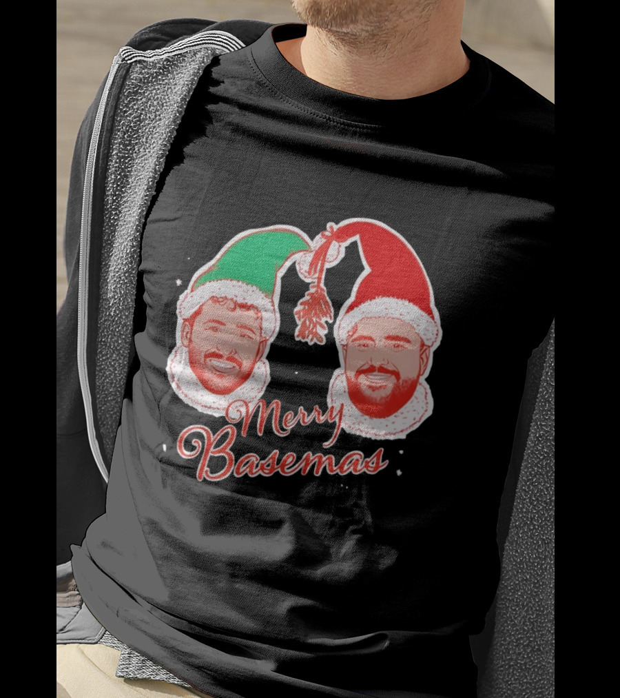 Joe Santagato Merry Basemas Holiday Christmas 2026 T-Shirt