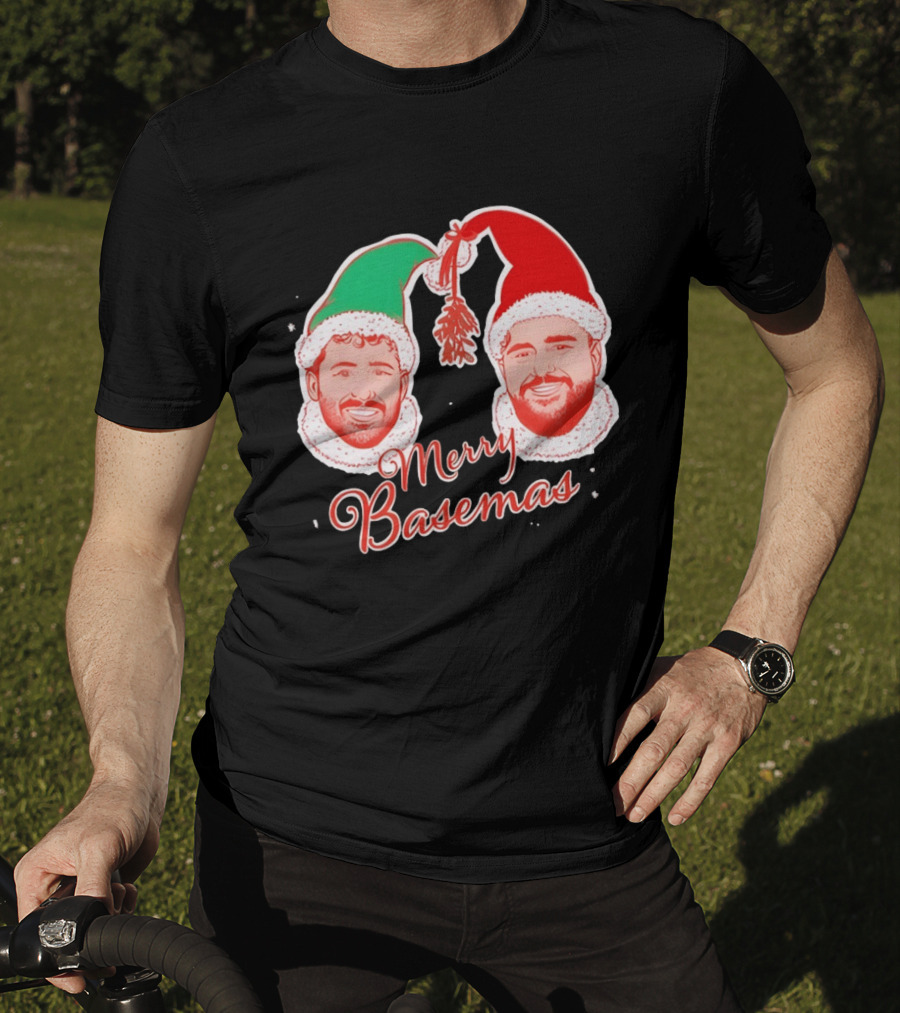 Joe Santagato Merry Basemas Holiday Christmas 2026 T-Shirt