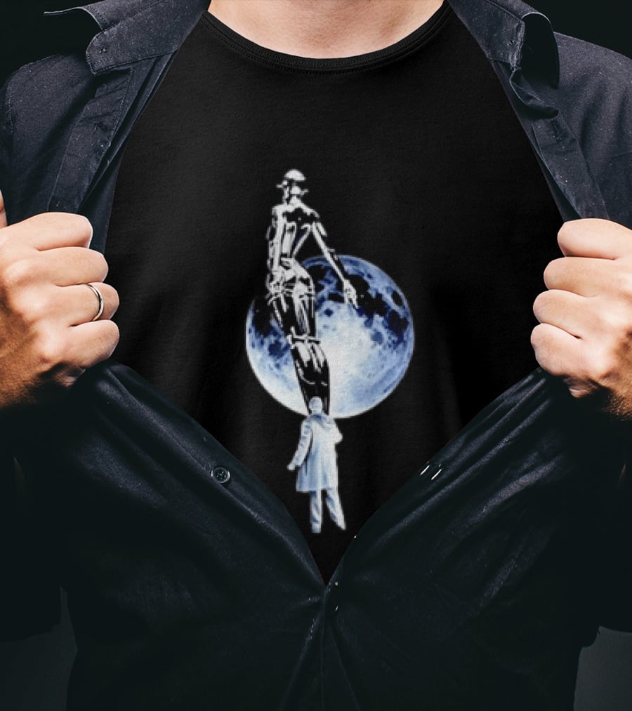 The Weeknd 2026 V3 Abel Tesfaye Robot Moon T-Shirt
