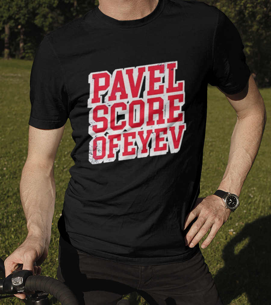 Pavel Buchnevich St Louis Blues Pavel Score Ofeyev T-Shirt