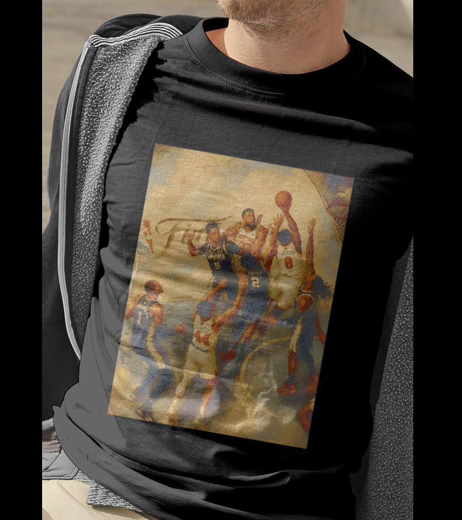 NBA Finals Victor Wembanyama OG Anunoby Tip In New York Knicks Basketball T-Shirt