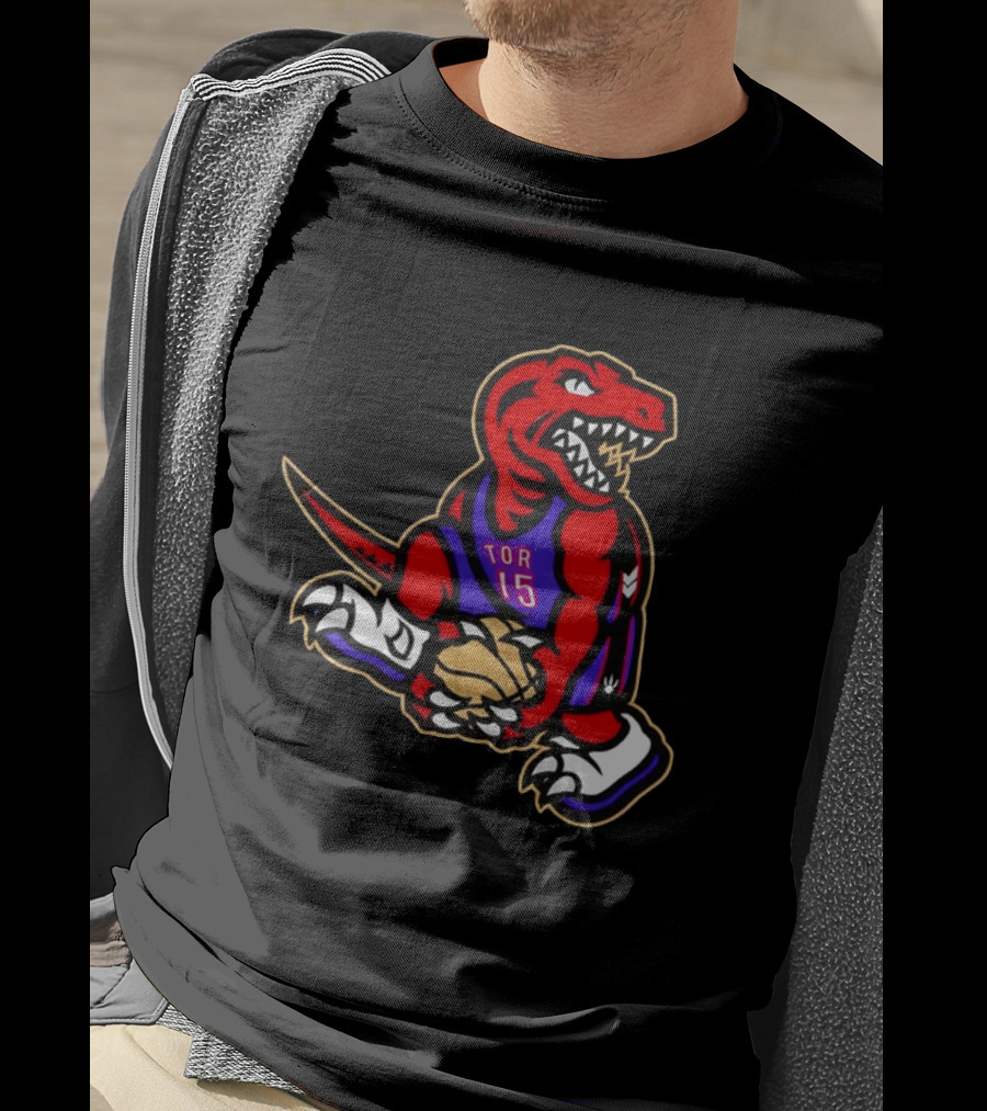 Vince Carter Toronto Raptors TOR 15 Basketball NBA 2026 T-Shirt