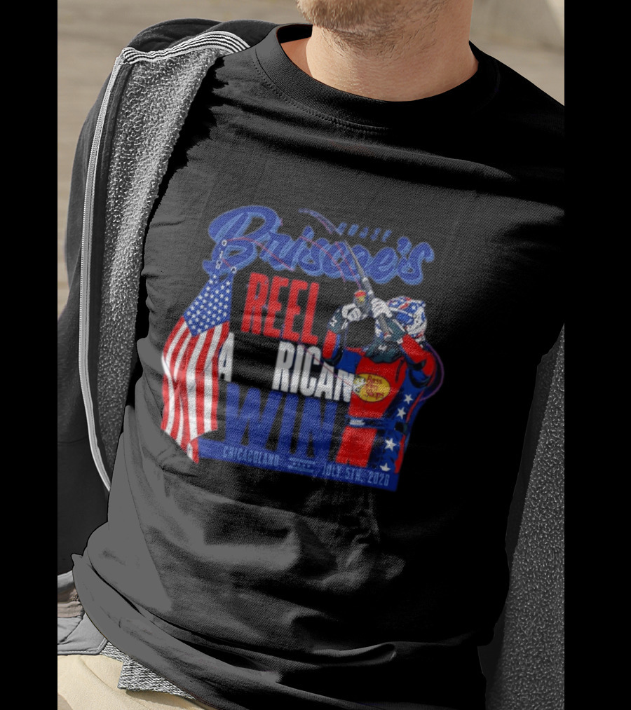 Briscoe's Reel American Win Chicagoland July 5th 2026 T-Shirt