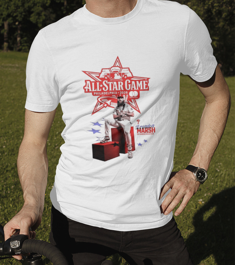 Brandon Marsh Philadelphia Phillies 2026 MLB All Star Game T-Shirt