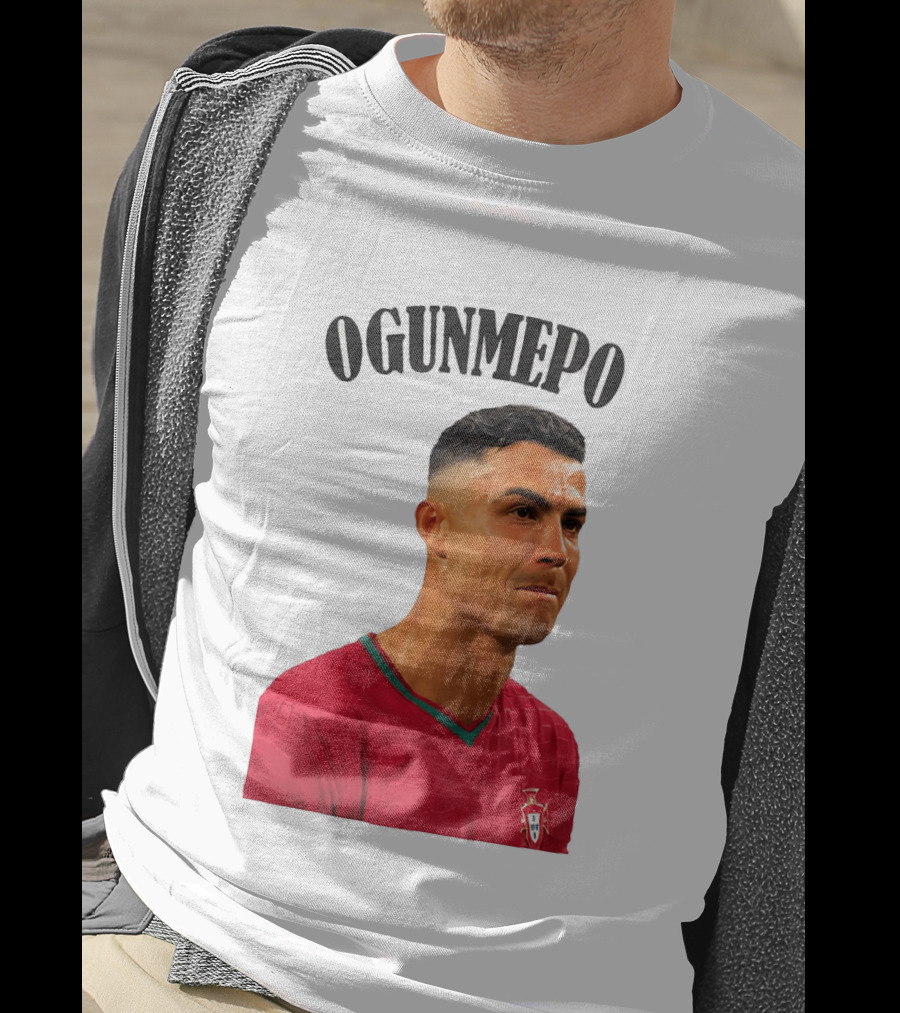 Cristiano Ronaldo Ogunmepon Portugal Soccer Star T-Shirt