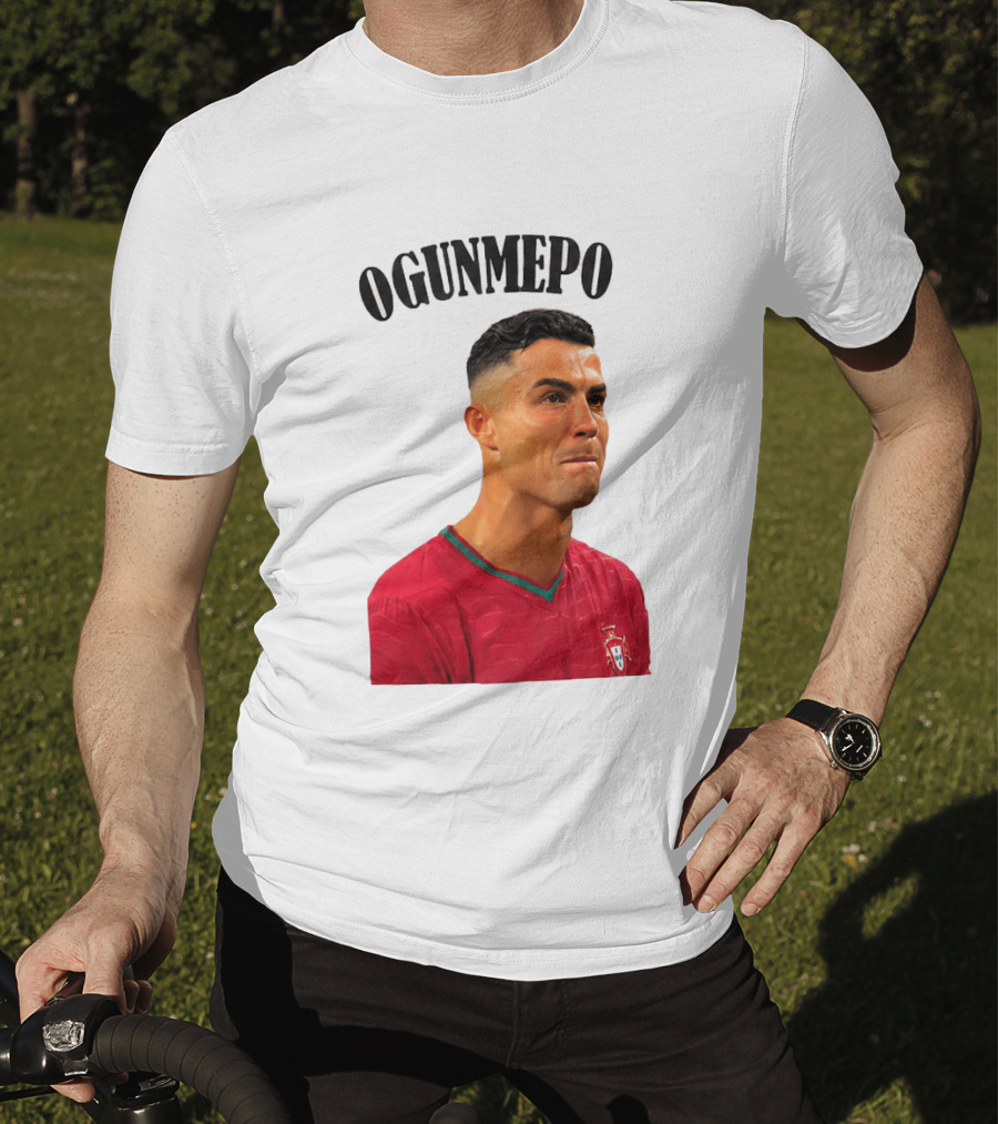 Cristiano Ronaldo Ogunmepon Portugal Soccer Star T-Shirt