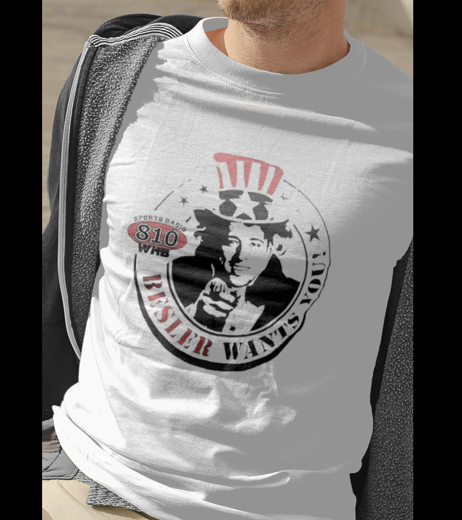 Besler Wants You Sports Radio 810 Uncle Sam Sporting Kansas City T-Shirt