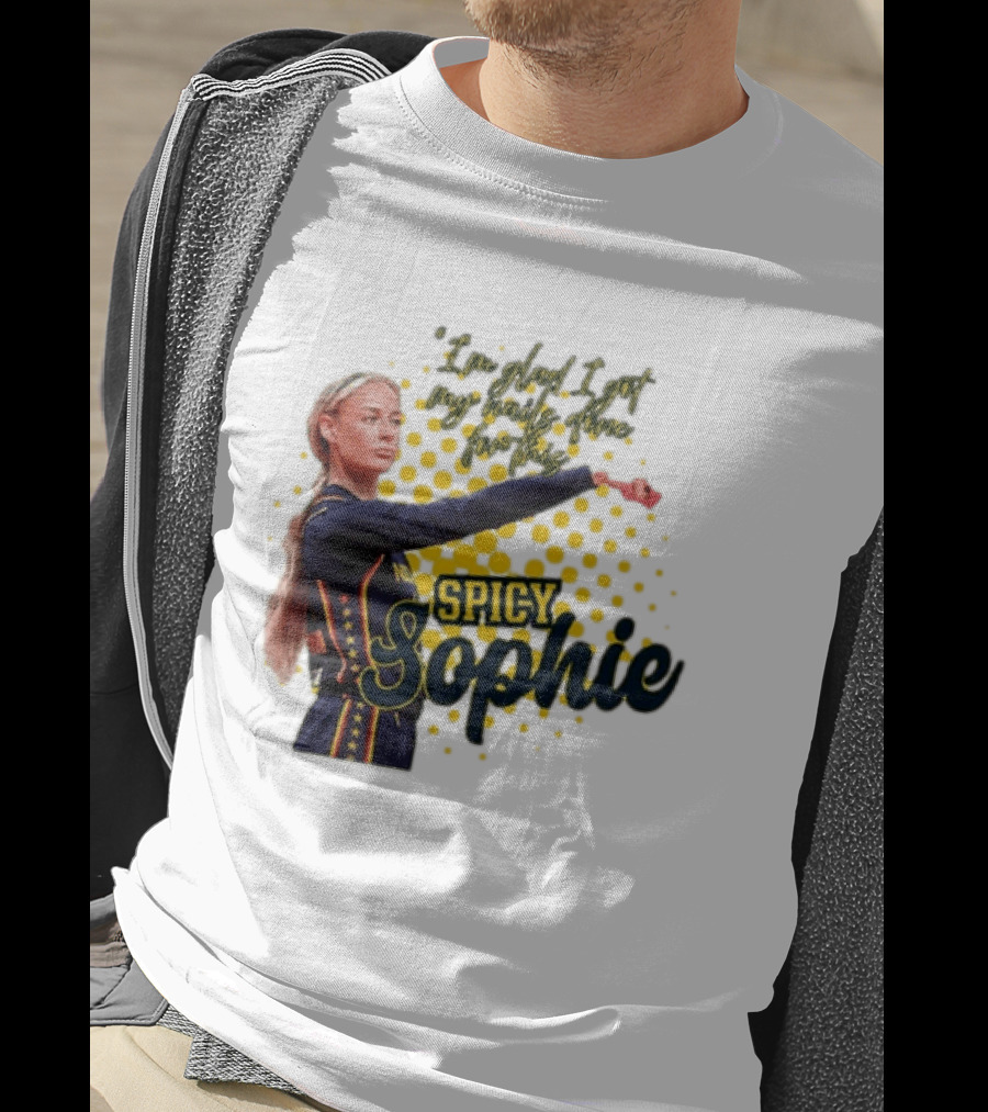 Sophie Cunningham 8 Women Basketball Spicy Sophie Point God T-Shirt
