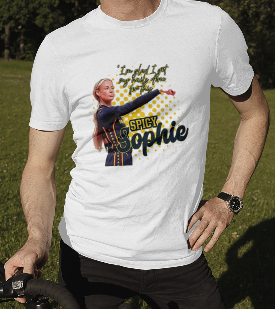 Sophie Cunningham 8 Women Basketball Spicy Sophie Point God T-Shirt
