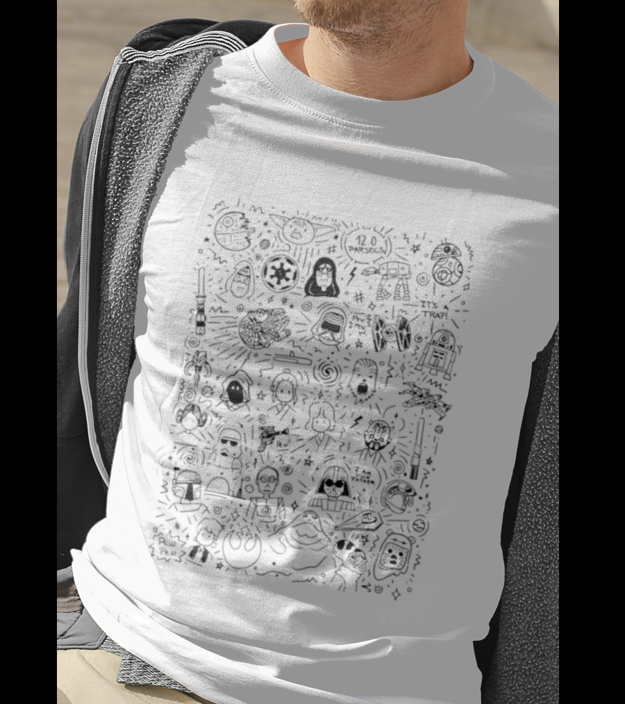 Star Wars Characters 12 Parsecs It's A Trap I Am Your Father Pew Pew T-Shirt