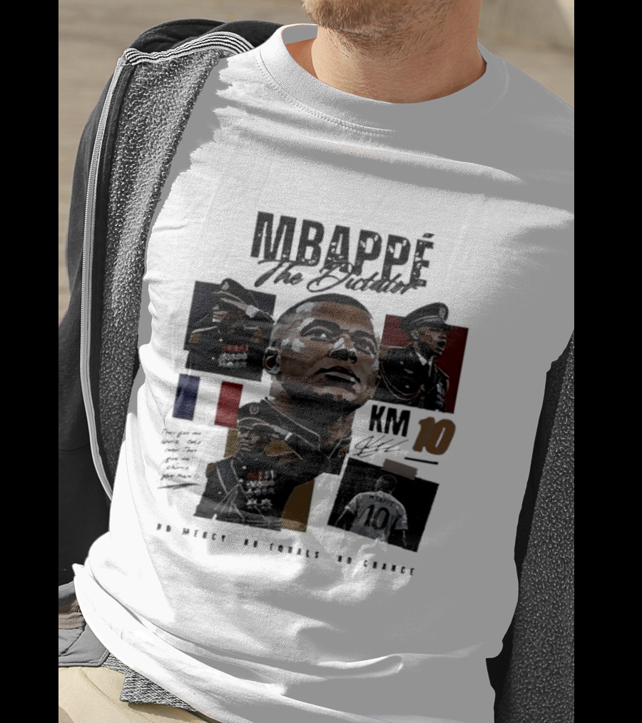 MBAPPÉ The Leader KM 10 No Mercy No Equals No Chance T-Shirt