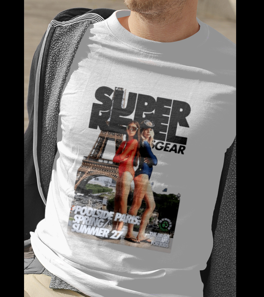 Super Rebel Gear Poolside Paris Spring Summer 27 The Brave Brand For Kids T-Shirt