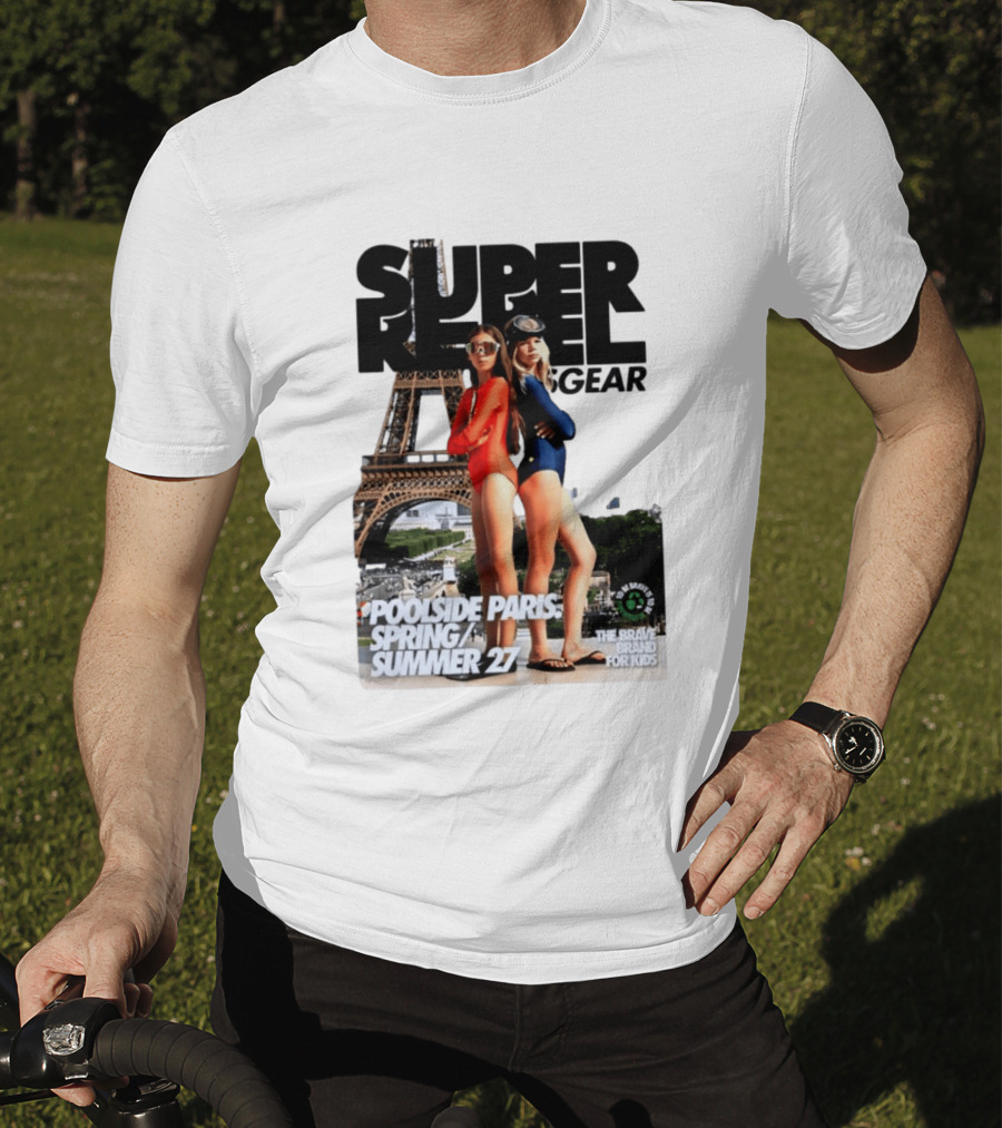 Super Rebel Gear Poolside Paris Spring Summer 27 The Brave Brand For Kids T-Shirt