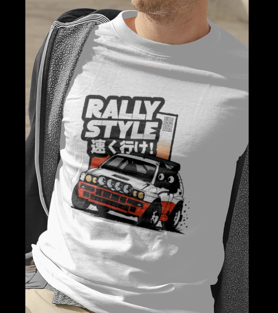 Rally Style Lancia Delta Integrale Hayashi Iku Speed T-Shirt