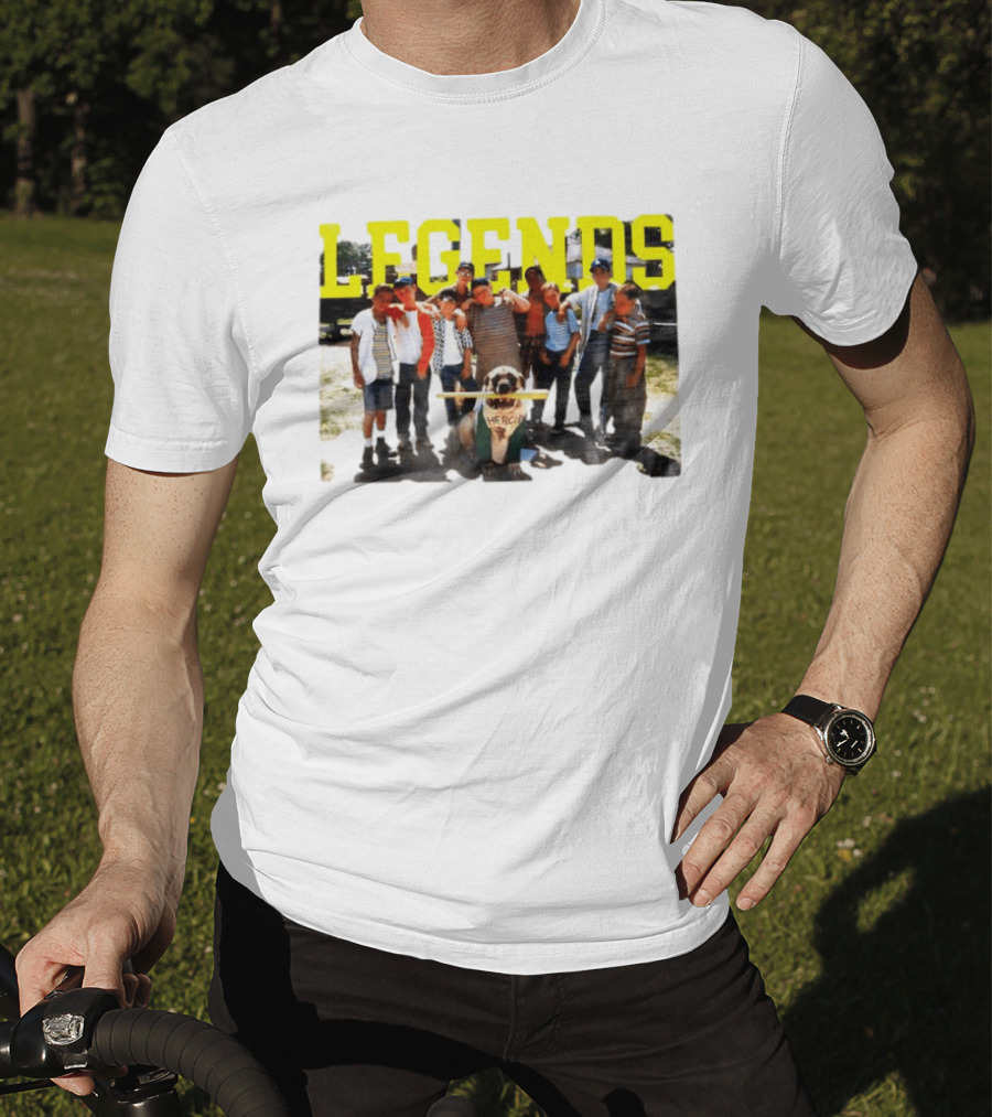 The Sandlot Legends With Hercules The Dog Movie Characters T-Shirt