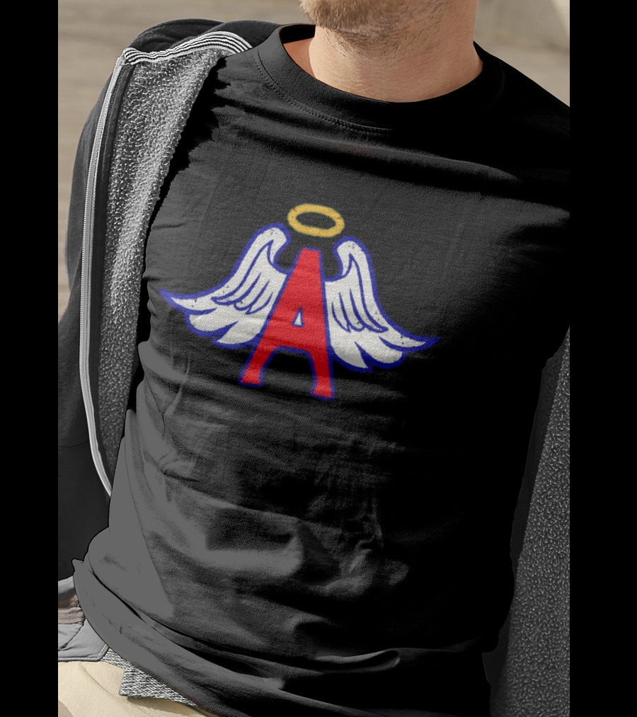 Los Angeles Angels Halo Wings A T-Shirt