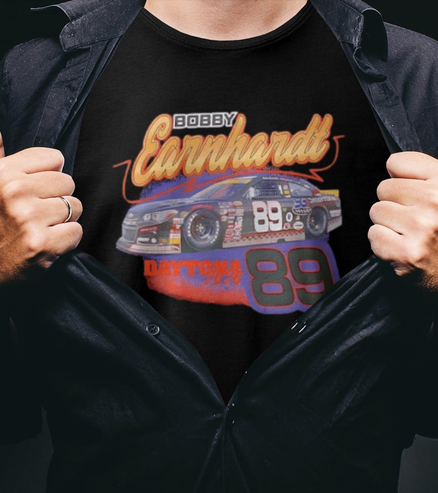 Bobby Earnhardt Daytona 89 Racing Car 2026 T-Shirt
