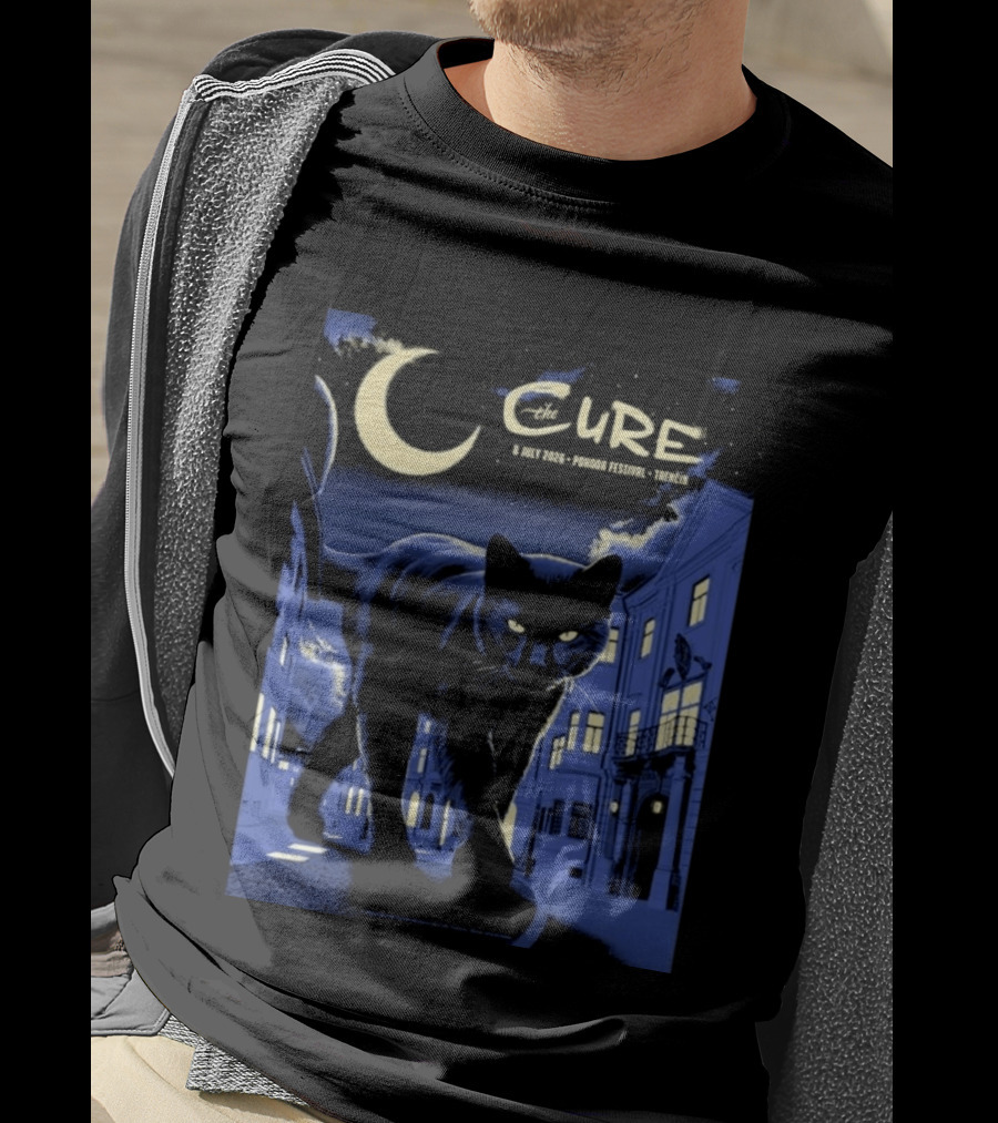 The Cure Cat Moon Trencin Pohoda Festival July 8 2026 T-Shirt
