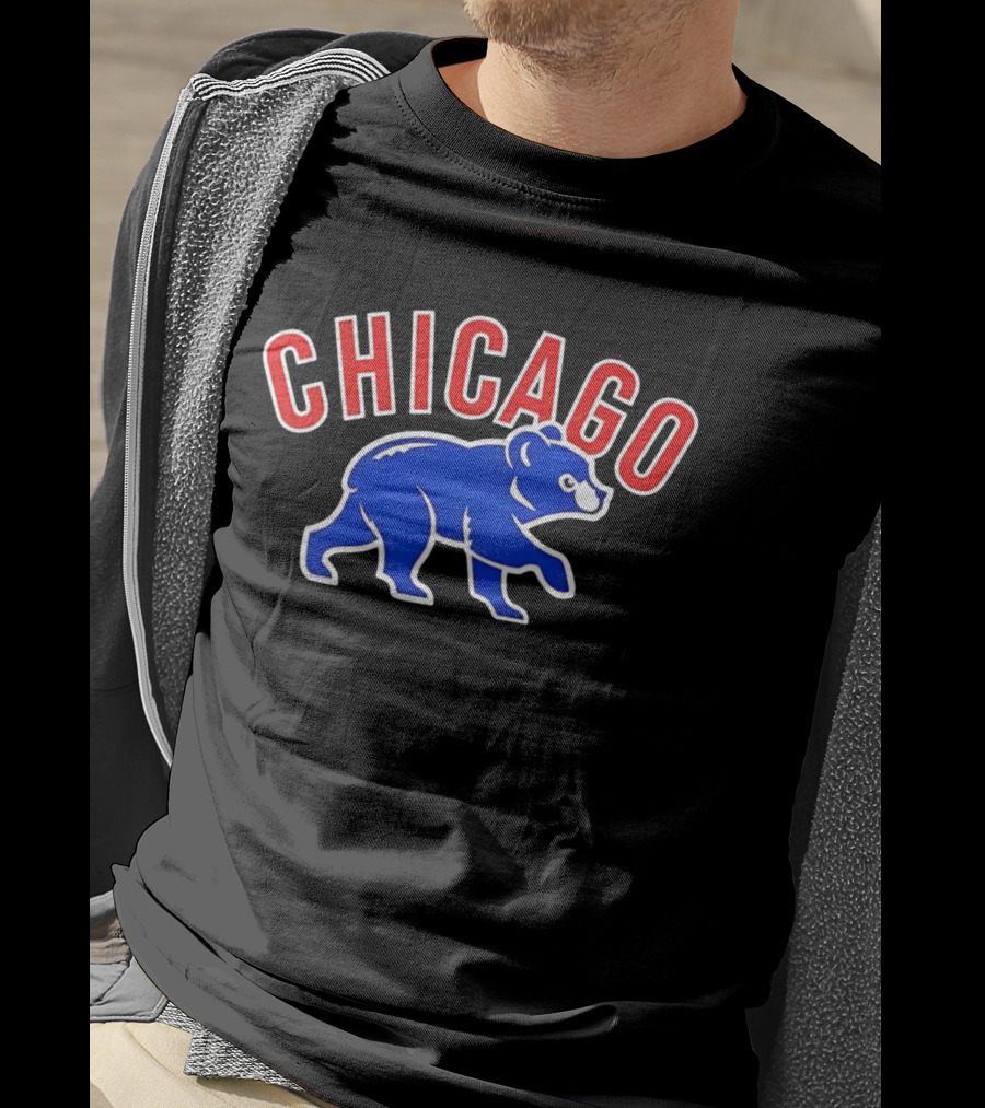 Chicago Cubs Chicago Bear T-Shirt