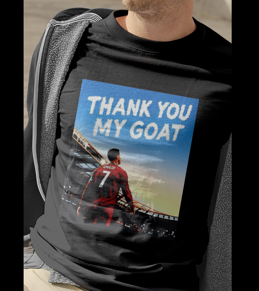 Thank You My Goat Cristiano Ronaldo 7 Portugal National Team T-Shirt
