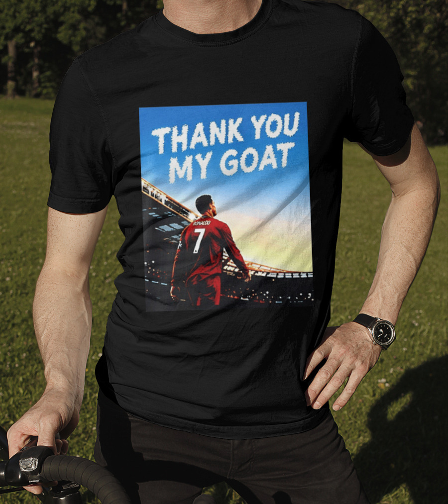 Thank You My Goat Cristiano Ronaldo 7 Portugal National Team T-Shirt
