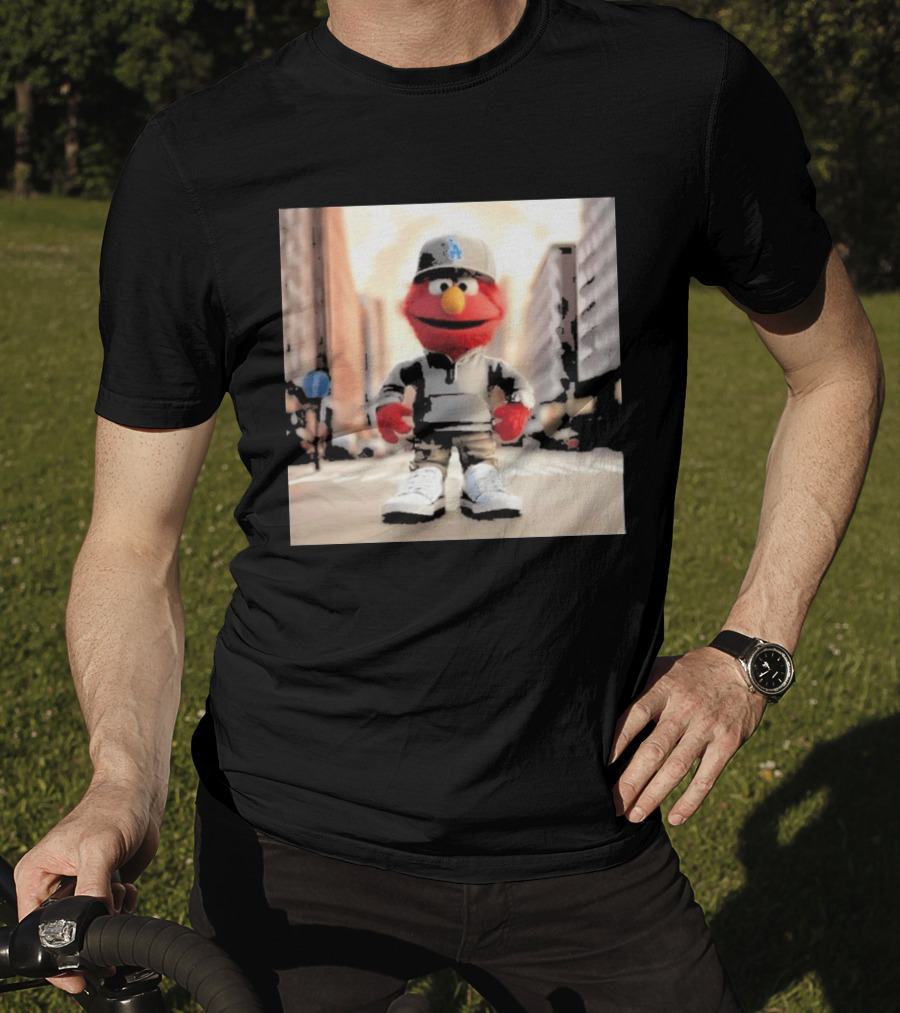Sesame Street Elmo Streetwear New York Yankees T-Shirt