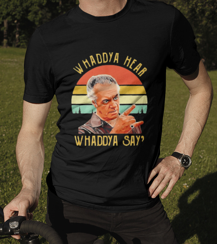 The Sopranos Paulie Walnuts Whaddya Hear Whaddya Say T-Shirt