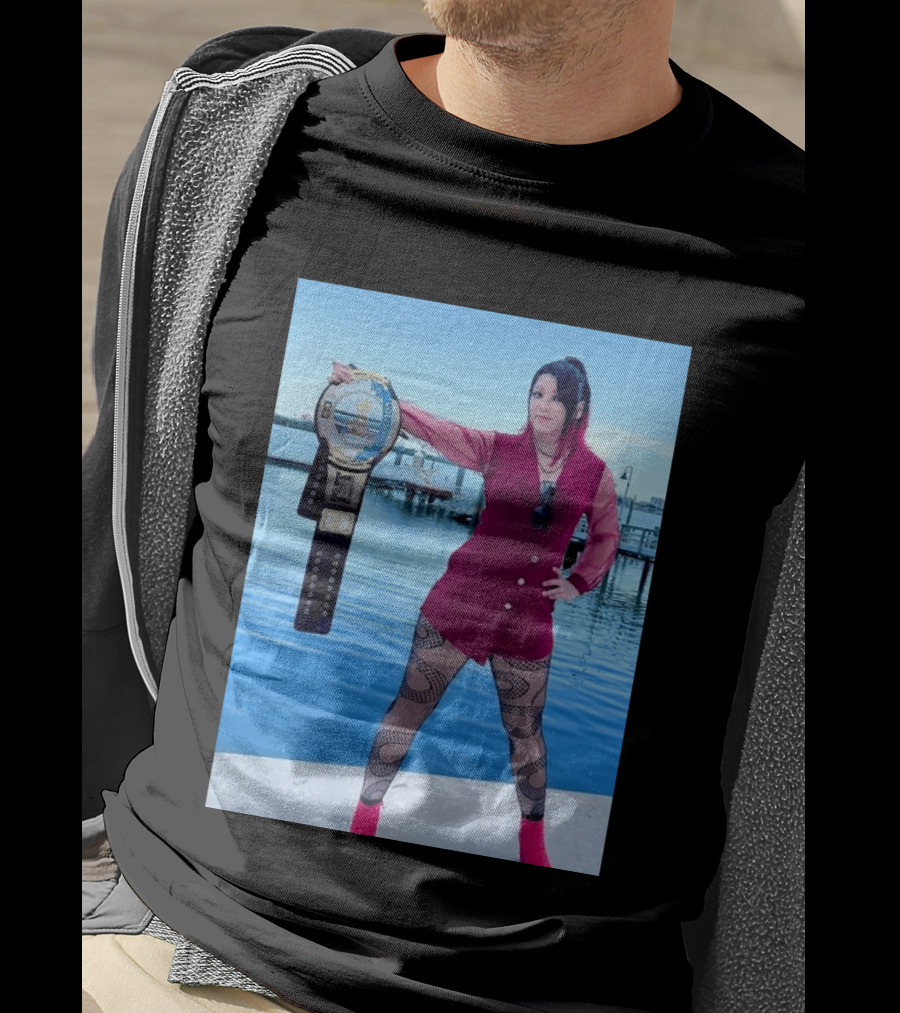 We Are At The Beach Hikaru Shida Wrestling Champion Dockside T-Shirt