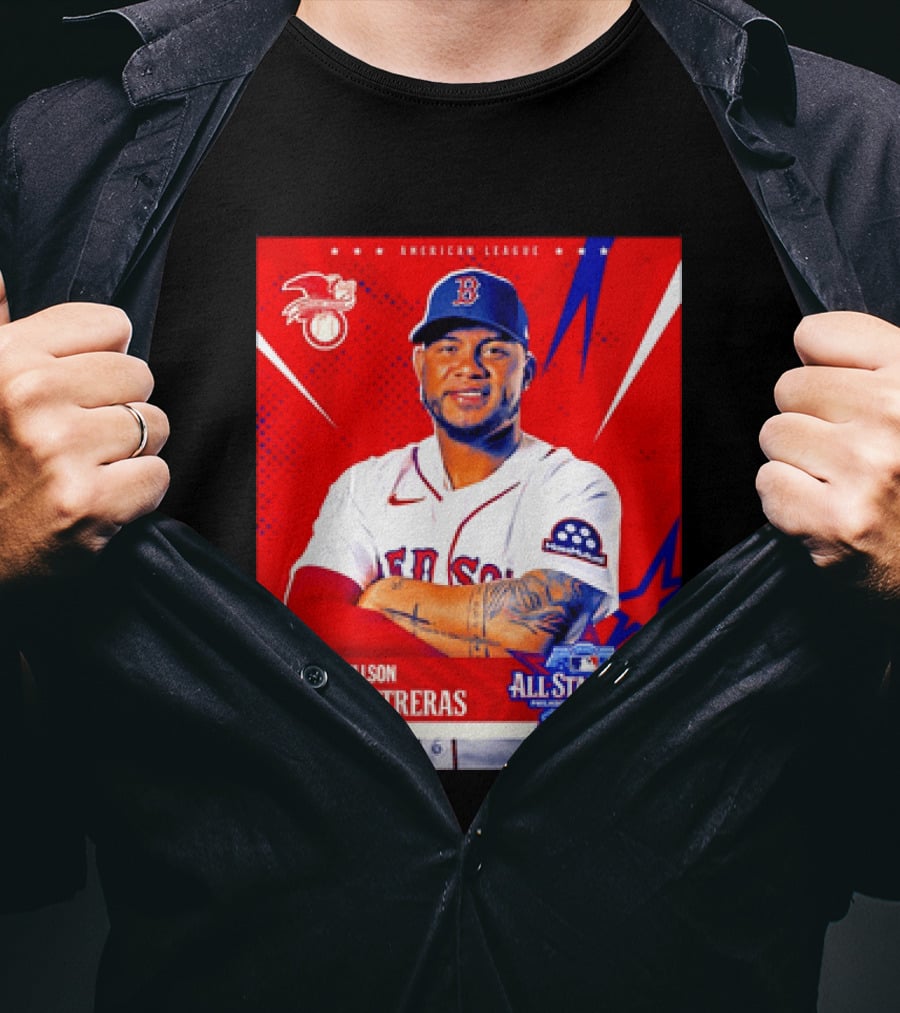 Boston Red Sox Willson Contreras 2026 All Star Game Reserve American League T-Shirt