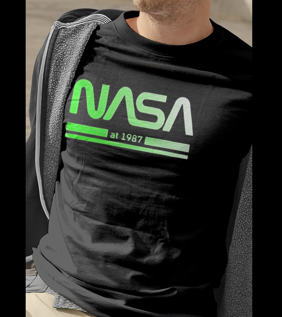 NASA Neon Green 1987 T-Shirt