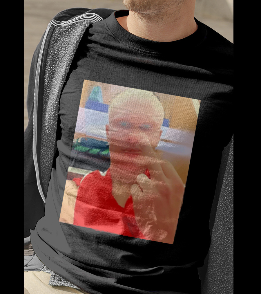 Norway Erling Haaland Middle Finger Selfie T-Shirt