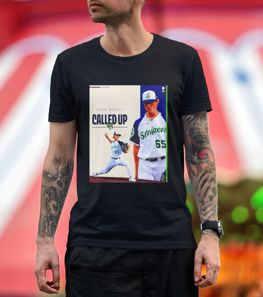 Owen Murphy Called Up Stripers 65 Player Announcement T-Shirt